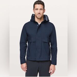 Lululemon Storm Break Rain Jacket – Men’s Medium – True Navy